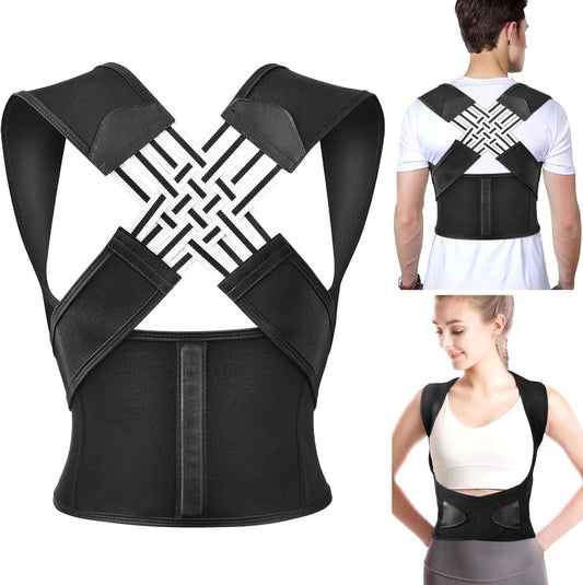 Adjustable Back Posture Corrector/ Slouching Relieve Pain Belt Women Men